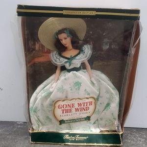 Gone With the Wind Barbie as Scarlett O'Hara Barbecue at 12 Oaks MIB Vintage